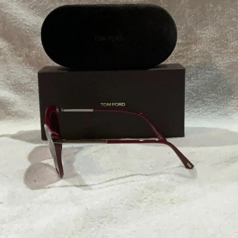 NEW TOM FORD Women's Burgundy Sunglasses